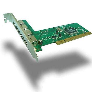  USB 2.0  4 Port  Host  Adapter